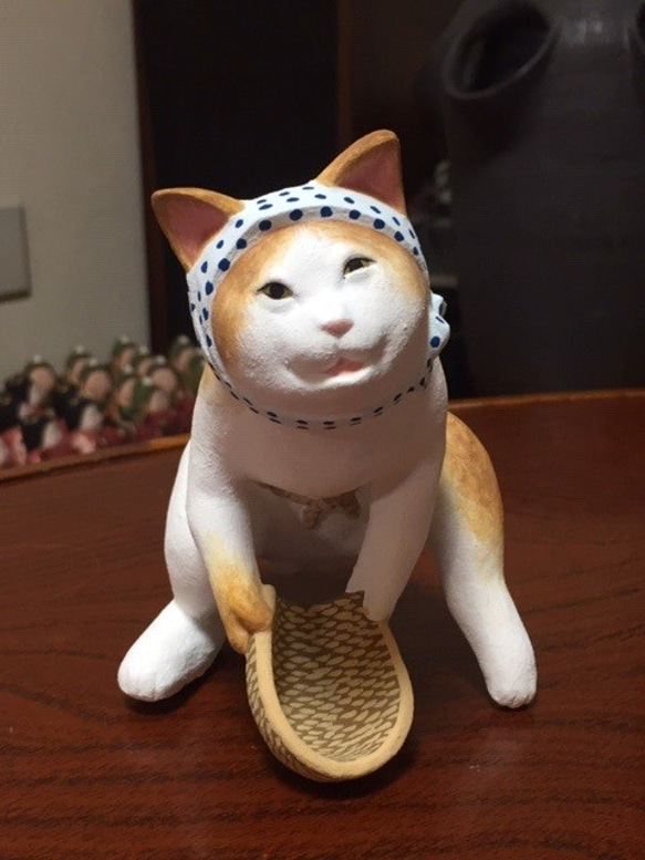 猫の置物。猫の日2024 招き猫 水陶 通販 11223487|Creema(クリーマ) 猫の置物。猫の日2024 招き猫 水陶 通販 11223487|Creema(クリーマ)