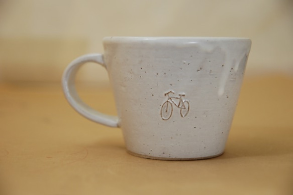 マグカップ。　いっちんカップ自転車。 2枚目の画像