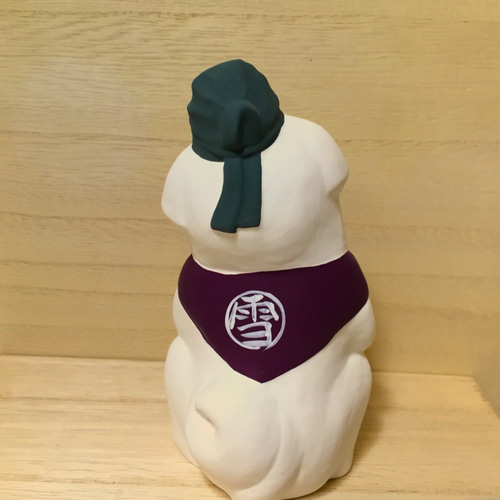 犬の置物。聖徳太子の愛犬 雪丸。 その他置物 水陶 通販 2168731