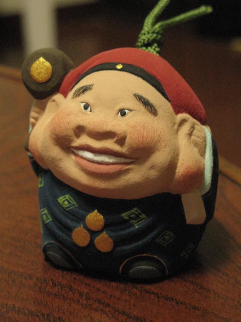 大黒天、土鈴。七福神。