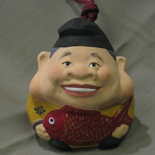 七福神土鈴。恵比寿天。 その他置物 水陶 通販 5381632｜Creema