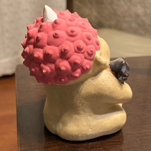 陶芸品　人形　置き物 鬼っ子。 陶器人形。 その他置物 水陶 通販 5511144｜Creema