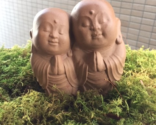 お地蔵さん お地蔵さん、童地蔵。 その他置物 水陶 通販 6765478｜Creema