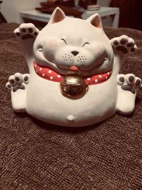 招き猫。猫の日2024