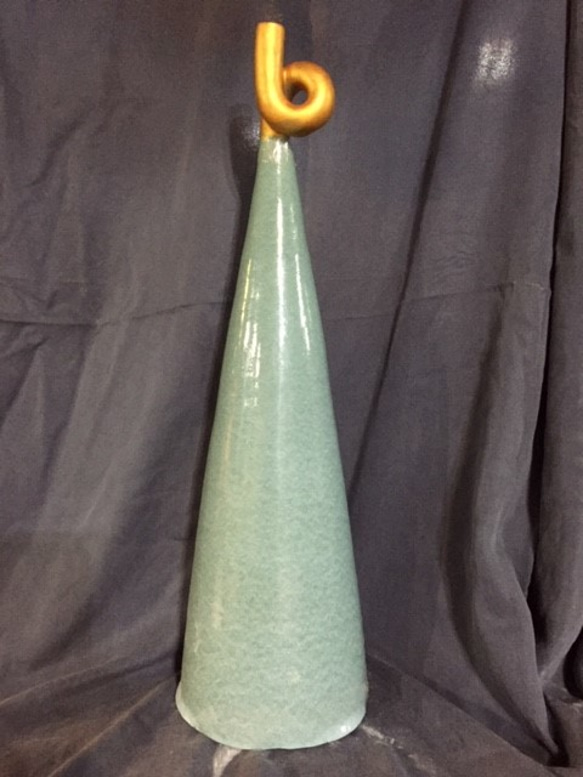 陶器瓶、オブジェ。 1枚目の画像