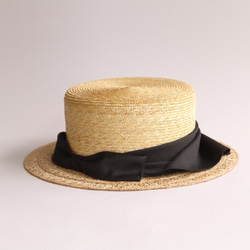 カンカン帽（麦×レースブレード）　T1308 6枚目の画像