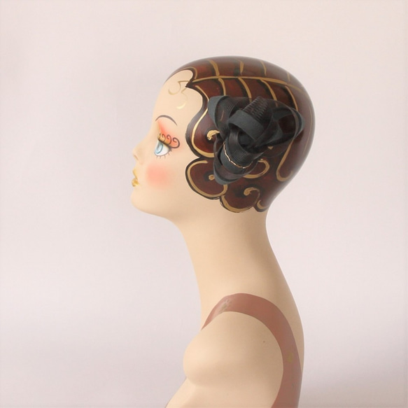 ホースヘアのヘッドドレス（mini）T1302 8枚目の画像