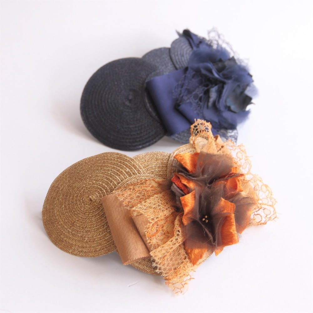 サークルモチーフ（お花とレース）T1293