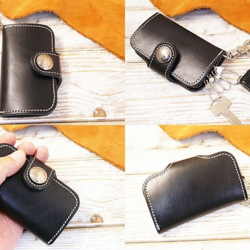 カッコ良く!! インディアンレザーキーケース コーナーlkc20 送料無料 カッコ良く!! インディアン コーナー レザーキーケース lkc20