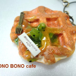 ワッフルキーリング　キウイバージョン　by HONO BONO cafe 3枚目の画像