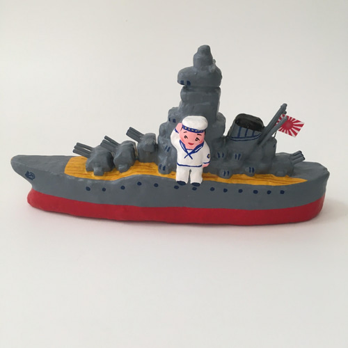 戦艦 大和 張り子 大日本帝国 海軍 立体・オブジェ 金猫堂 通販 戦艦 大和 張り子 大日本帝国 海軍 立体・オブジェ 金猫堂 通販