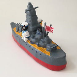平成レトロ/1990年代物】旧日本海軍超弩級戦艦 大和 プラモデル1