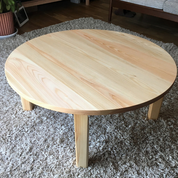 アンティーク 無塗装 総無垢 丸 ちゃぶ台 飾り台 テーブル 折り畳み レトロ アンティーク 無塗装 総無垢 丸 ちゃぶ台 飾り台 テーブル