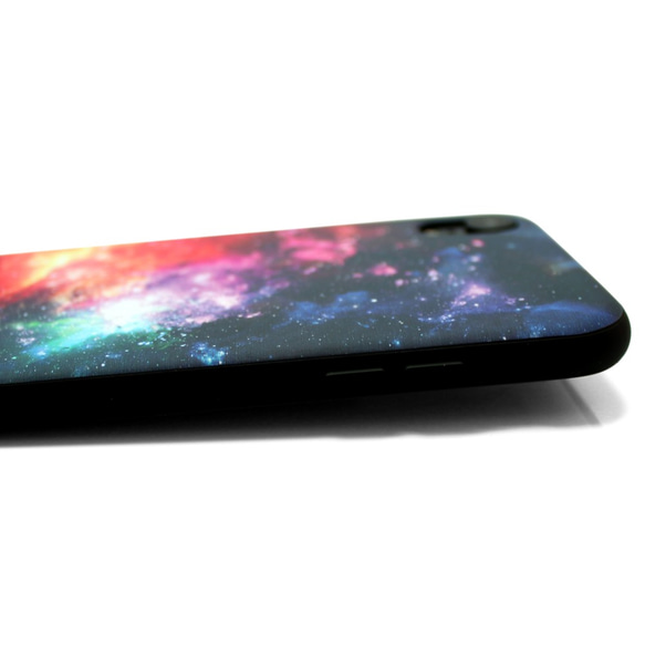 iphoneXRケース / iphoneXRカバー レザーケースカバー　宇宙　ギャラクシー/XR 4枚目の画像