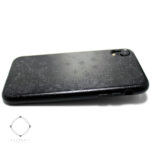 iPhone16pro/15/14/13/13mini/12~】特殊エンボス加工レザー