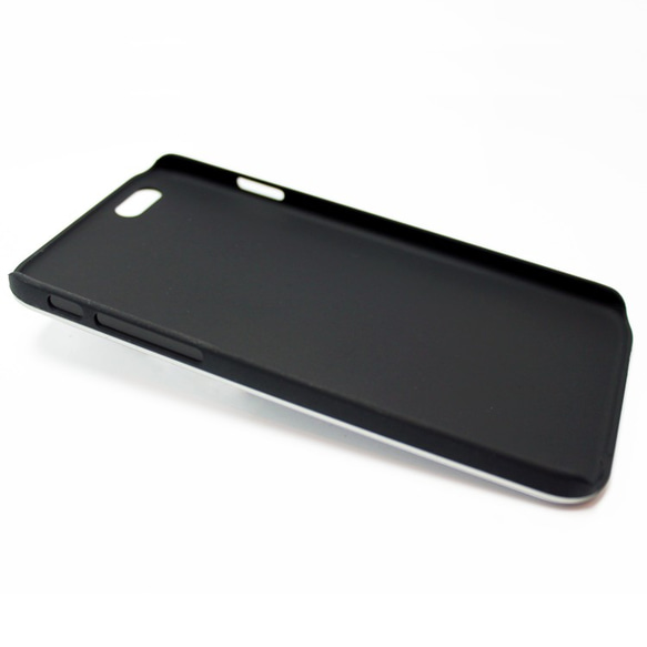 iphone6/6sケース（4.7寸用）☆軽量アルミケースカバー（シルバー×ブラック）silver 4枚目の画像