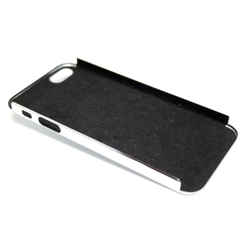 iphone5/5s/SE 合金チタンケースカバー（マットシルバー）銀