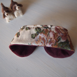 レトロ可愛いゴブラン織りのワンちゃん用つけ襟（小型犬） 2枚目の画像