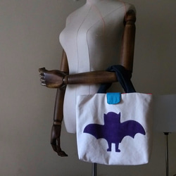 [蝙蝠]手拿包\電腦包 bat man bag [booboohug*布布抱抱] 4枚目の画像
