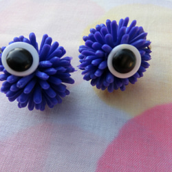 Monster Kawaii eye Earring 第2張的照片