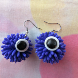 Monster Kawaii eye Earring 第5張的照片