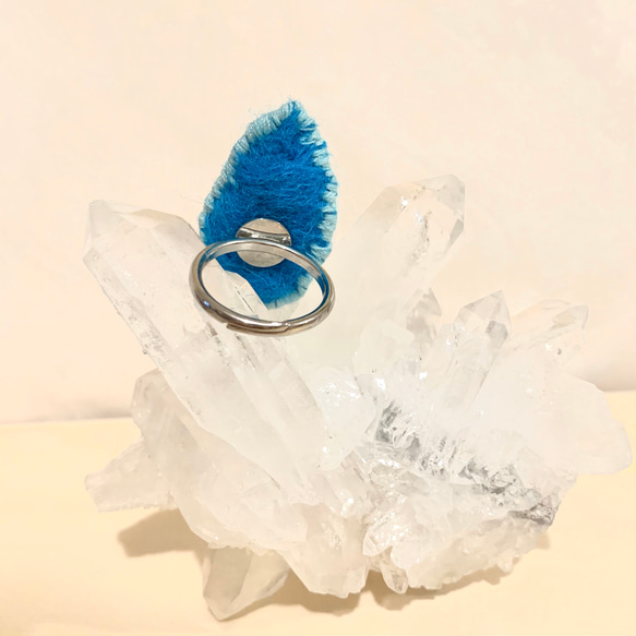 Water Drop Kawaii Felt Ring 第7張的照片