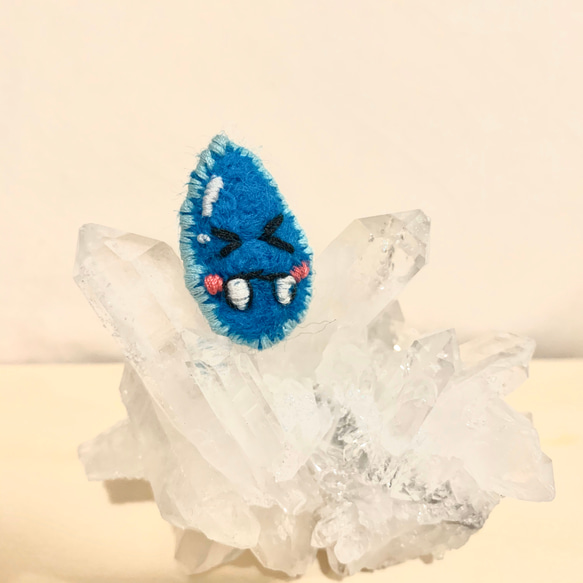 Water Drop Kawaii Felt Ring 第8張的照片