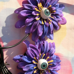 Elegant Classic Purple Flower Faiytales Music DJ Headphone 第4張的照片