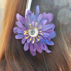 Elegant Classic Purple Flower Faiytales Music DJ Headphone 第5張的照片