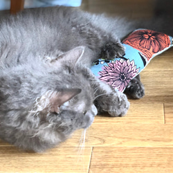 ✳︎北欧柄キッカー　ペットのインテリア　猫のおもちゃ　ケリケリ　蹴りぐるみ 8枚目の画像