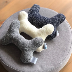 ソフトボーンM　犬のおもちゃ　ペットのおしゃれインテリアに　ペットグッズ  音が出るおもちゃ 3枚目の画像