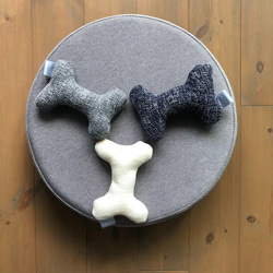 ソフトボーンS　犬のおもちゃ　ペットのおしゃれインテリアに　ペットグッズ  音が出るおもちゃ 3枚目の画像