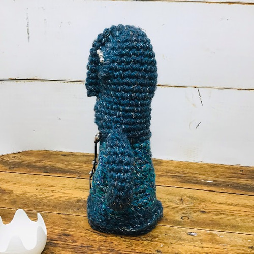 かぎ針編みの埴輪ちゃん（青銅） あみぐるみ Nobuko Tada 通販