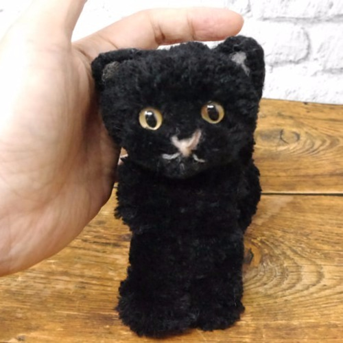 毛糸の猫】真っ黒なネコ（ブラッキー） あみぐるみ Nobuko Tada 通販