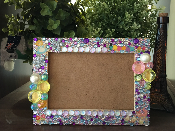 キラキラ✴︎写真立て 不思議の国のアリス風 その他雑貨 ちーちゃん