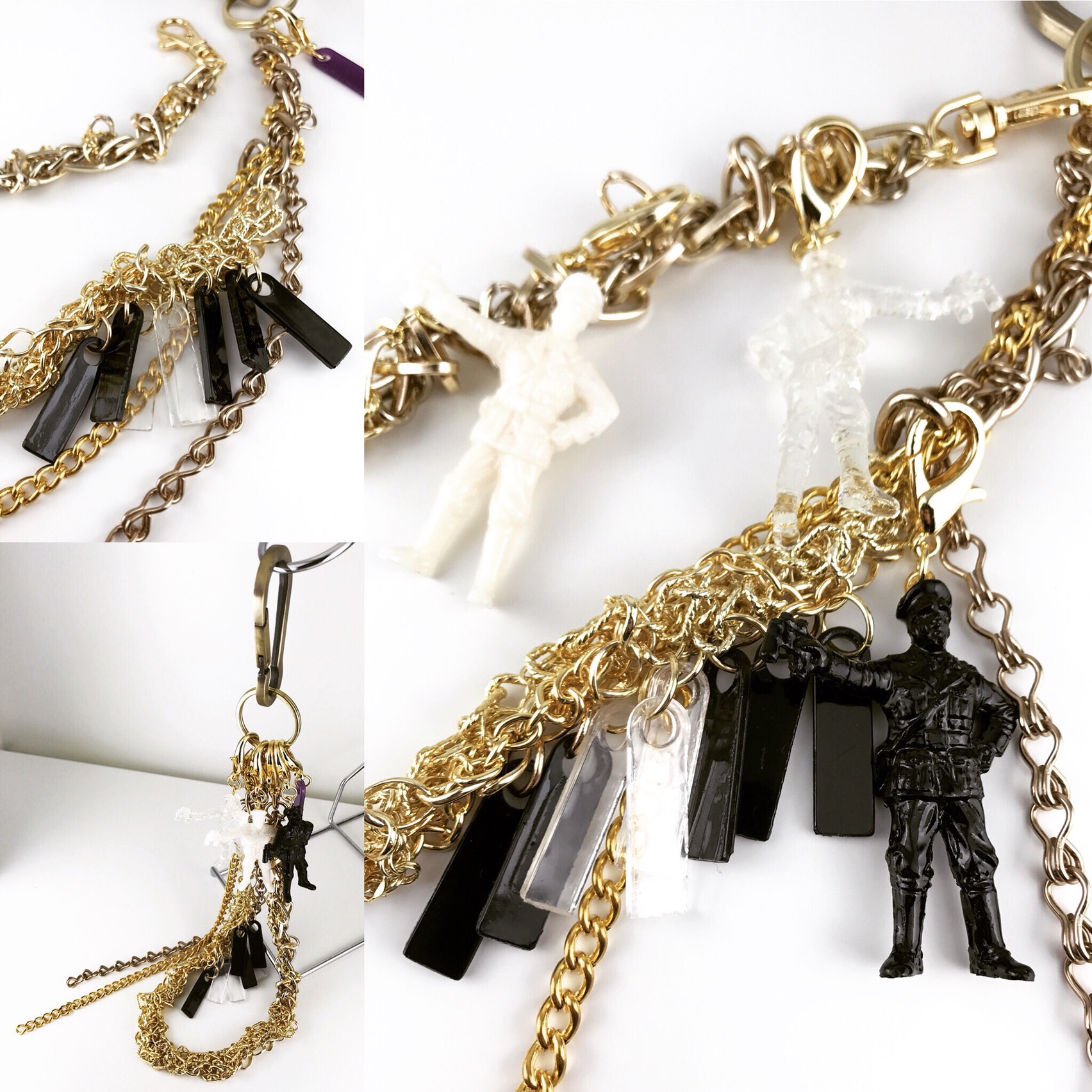 【SALE】ウォレットチェーン 大佐 ゴールド