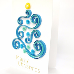 手作捲紙卡片❤聖誕樹 第2張的照片