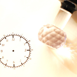 インクのいらない時計スタンプ (大）4.3センチ 時計のお勉強などに最適 知育学習 4枚目の画像