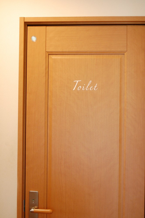 スタイリッシュなトイレステッカー toilet sticker トイレサイン  トイレマーク トイレシール 9枚目の画像