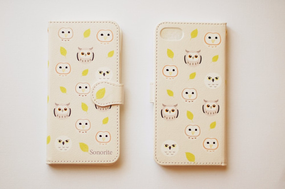 Owl iPhone / Android 手機殼 [定做] Barn Owl、Snowy Owl 筆記本手機殼 第2張的照片