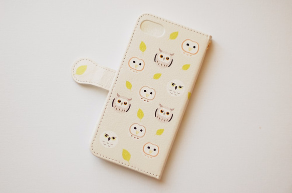 Owl iPhone / Android 手機殼 [定做] Barn Owl、Snowy Owl 筆記本手機殼 第3張的照片