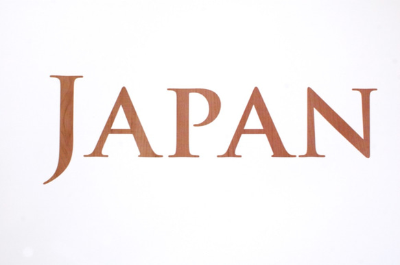 おしゃれな寄木風「日本地図」ポスターA2　木目 5枚目の画像