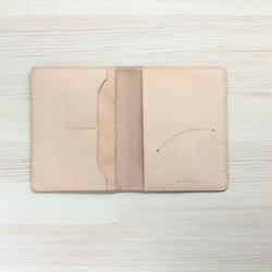 江川[手]愛のトラベルパスポートホルダー/オリジナルの革の色/純粋な手縫いの革 2枚目の画像