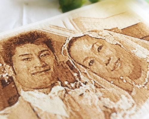 印刷郵送納品☆オーダー図案】世界に一つ☆お気に入りの写真からクロス