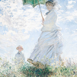 散歩、日傘をさす女性 5枚目の画像