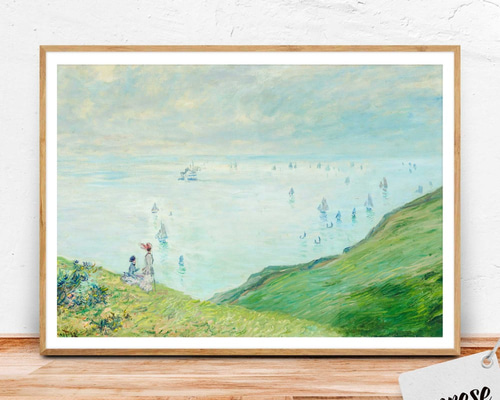 ファイル:Claude Monet - Cliff Walk at Pourville - Google Art