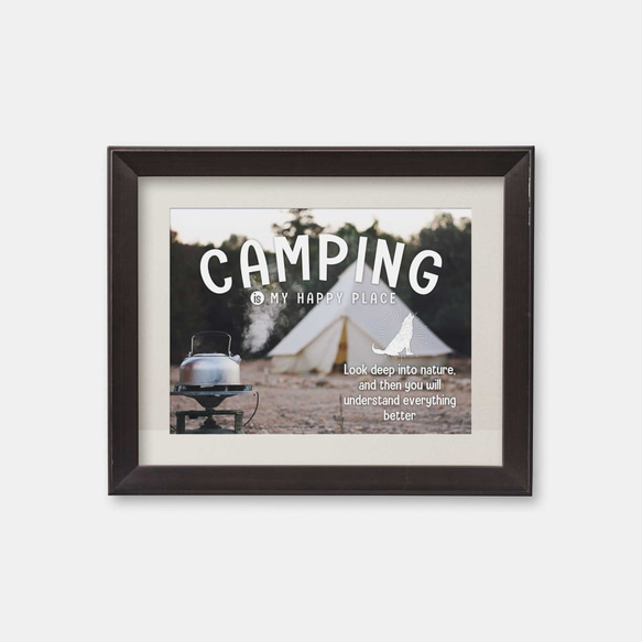 そうだキャンプに行こう、キャンピングポスター 2枚目の画像