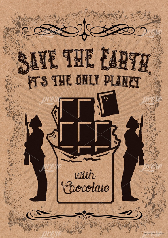 地球を守れチョコレート、英文格言 3枚目の画像