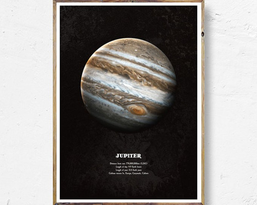 タイトル【木星 jupiter】惑星のフォトアート作品【額縁付き】 0_2c96c13d23d6f1e5a443f1620548