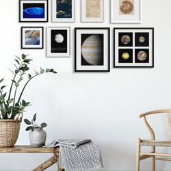 ジュピター、木星 アートピクチャーコレクション 11枚セット、ウォールアート 4枚目の画像